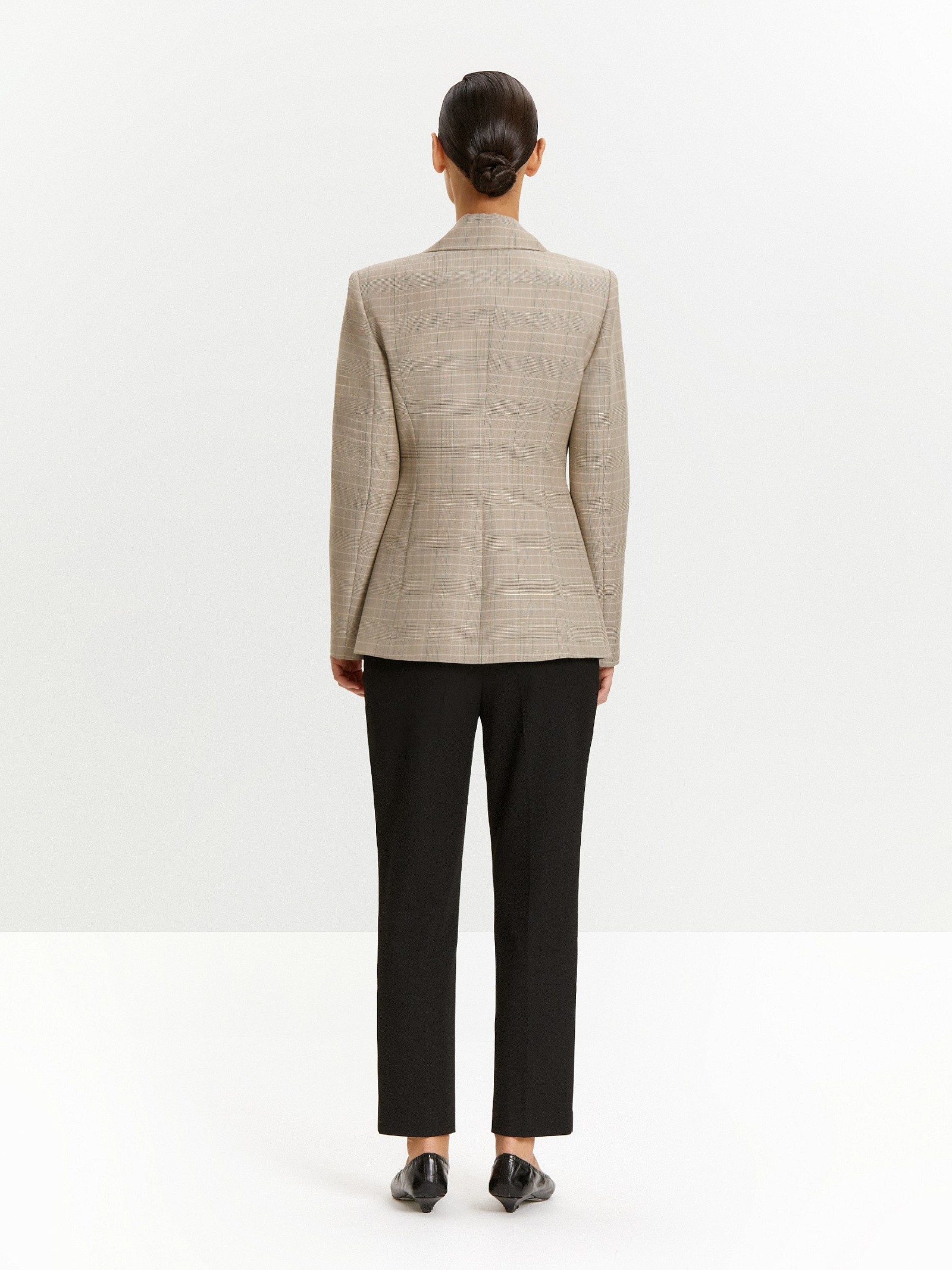 Жакет в клетку