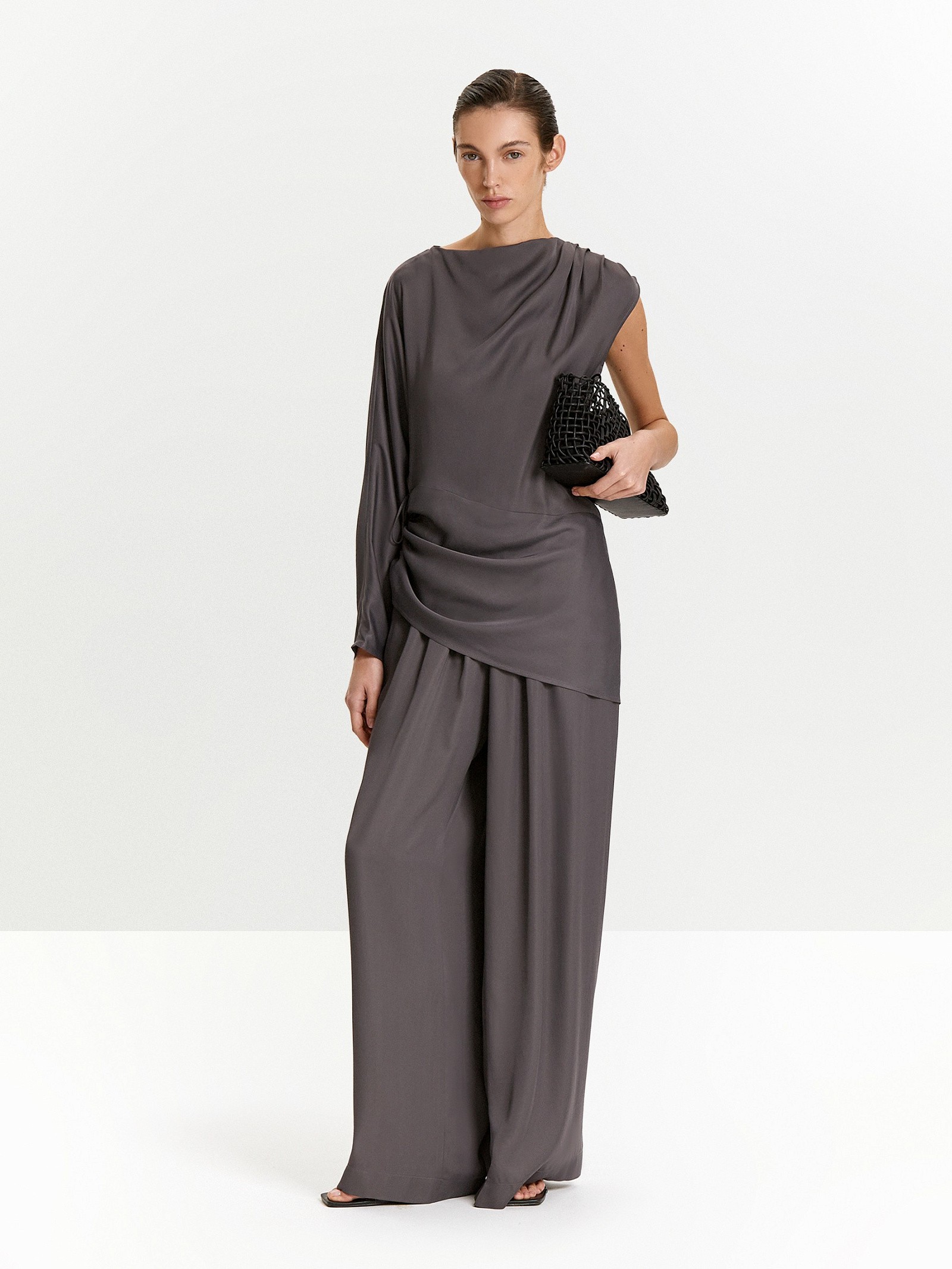 Блузка с длинным рукавом