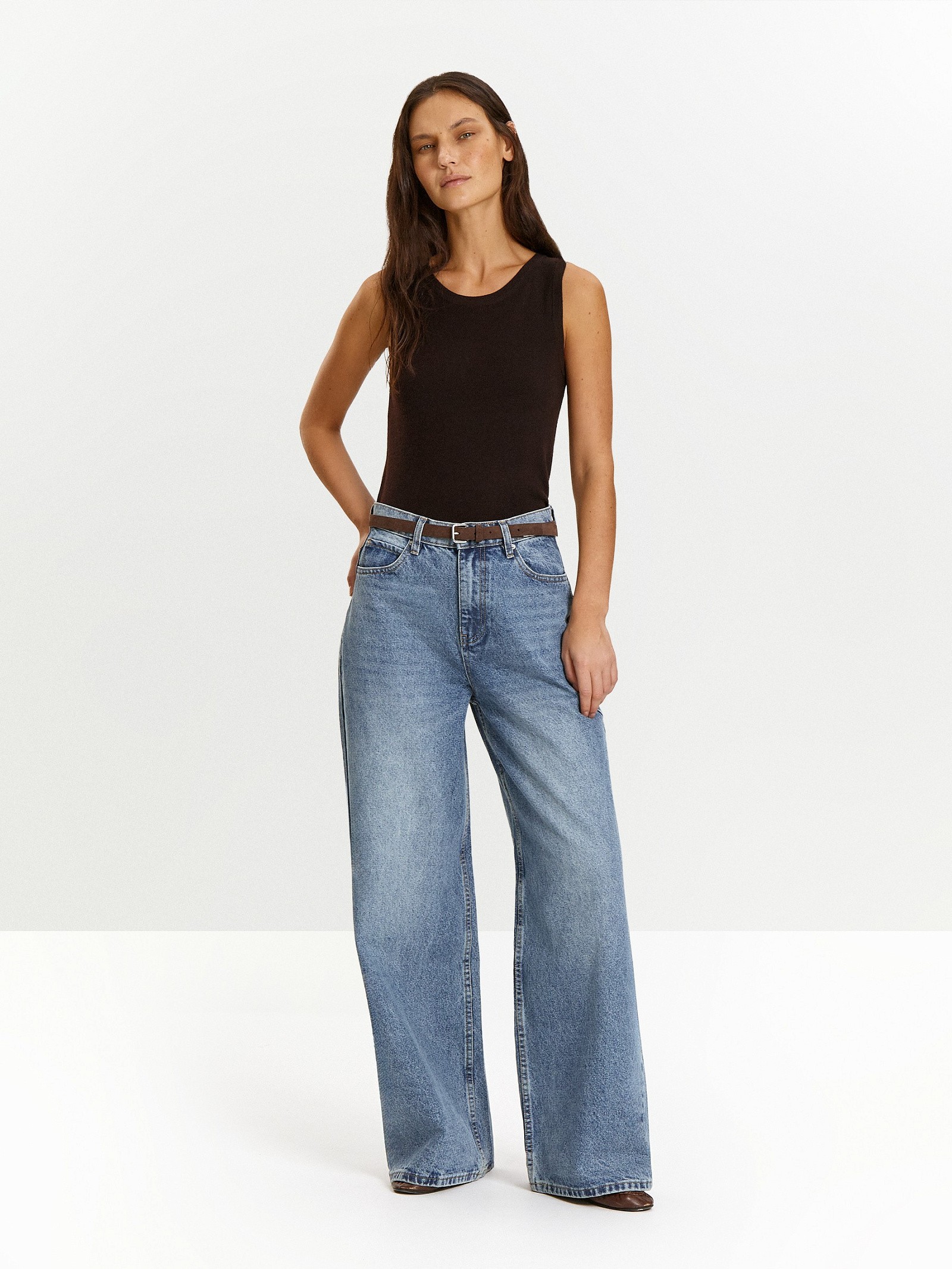 Топ с содержанием шерсти