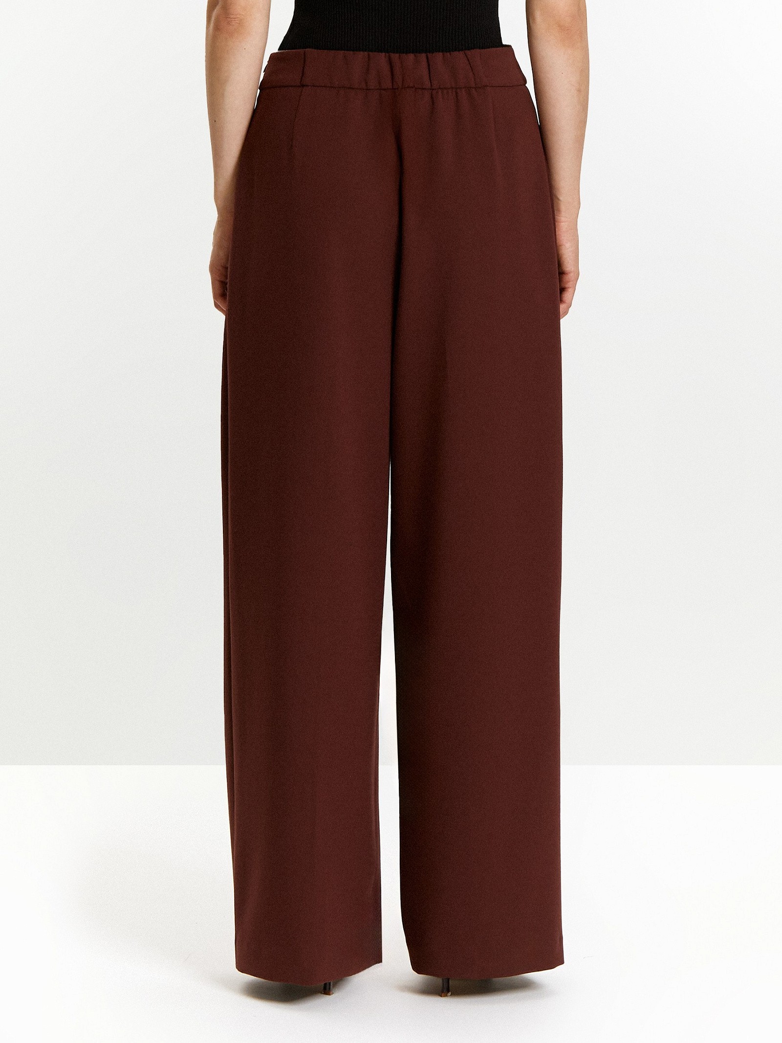 Брюки из костюмной шерсти