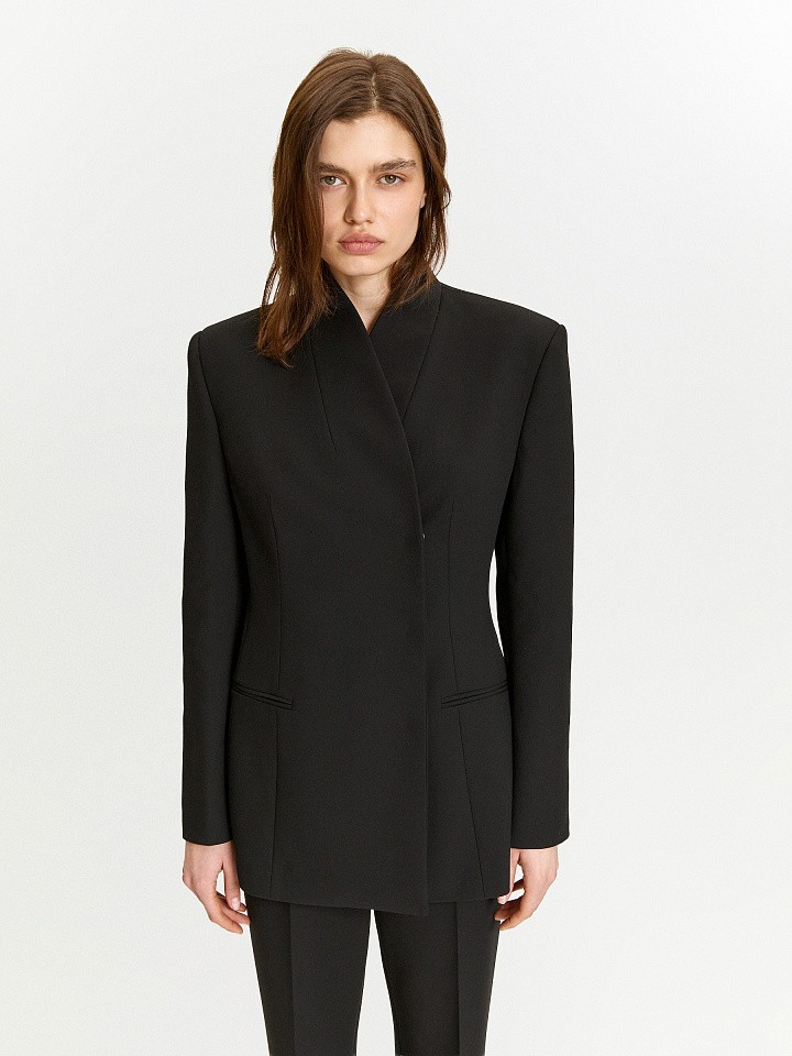 Жакет приталенный