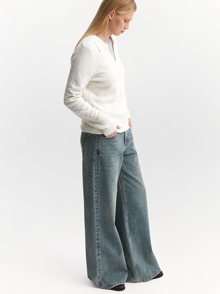 Джинсы Wide Leg 533