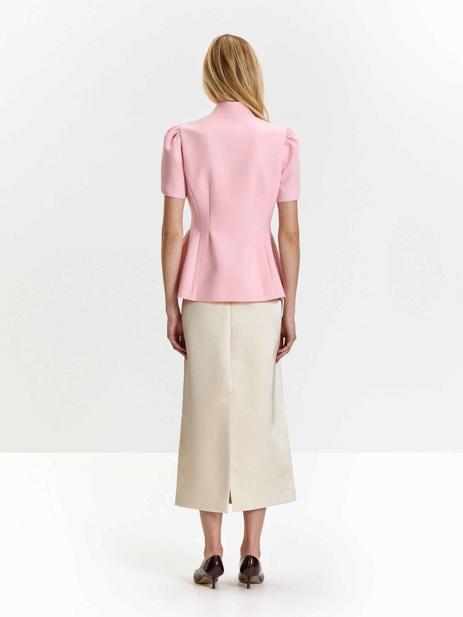 Жакет с коротким рукавом