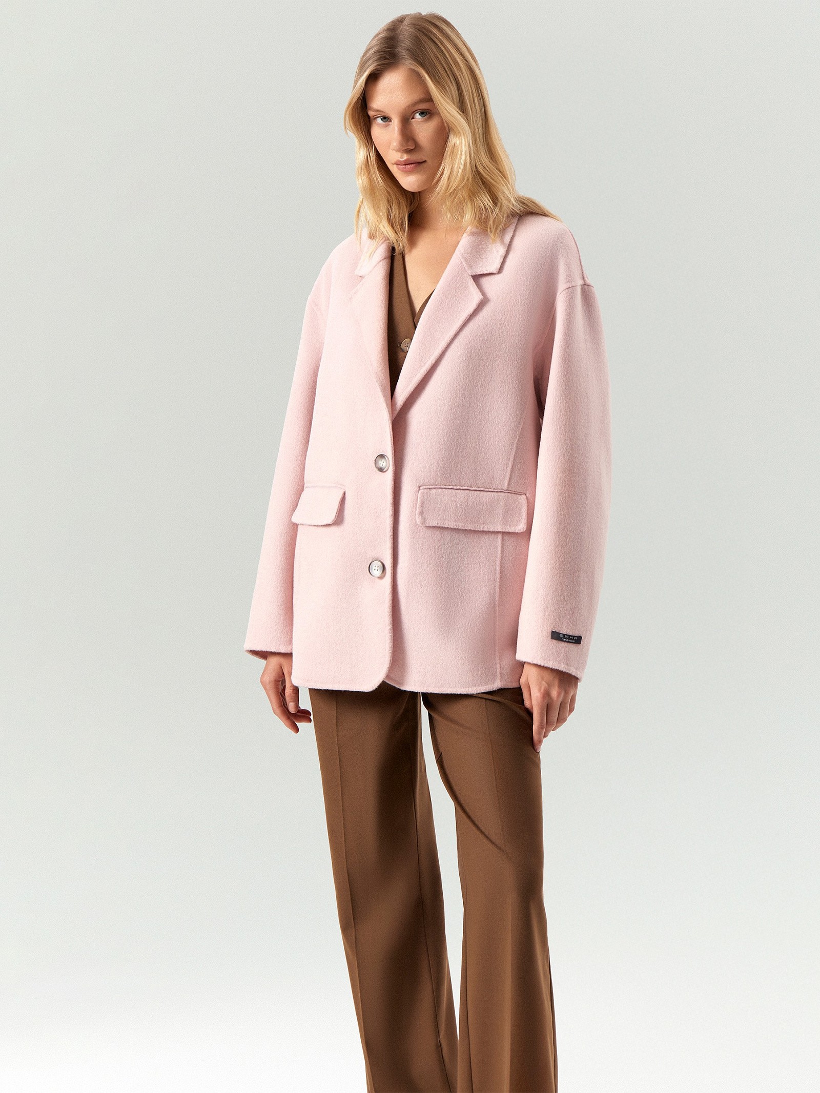 Полупальто из шерсти