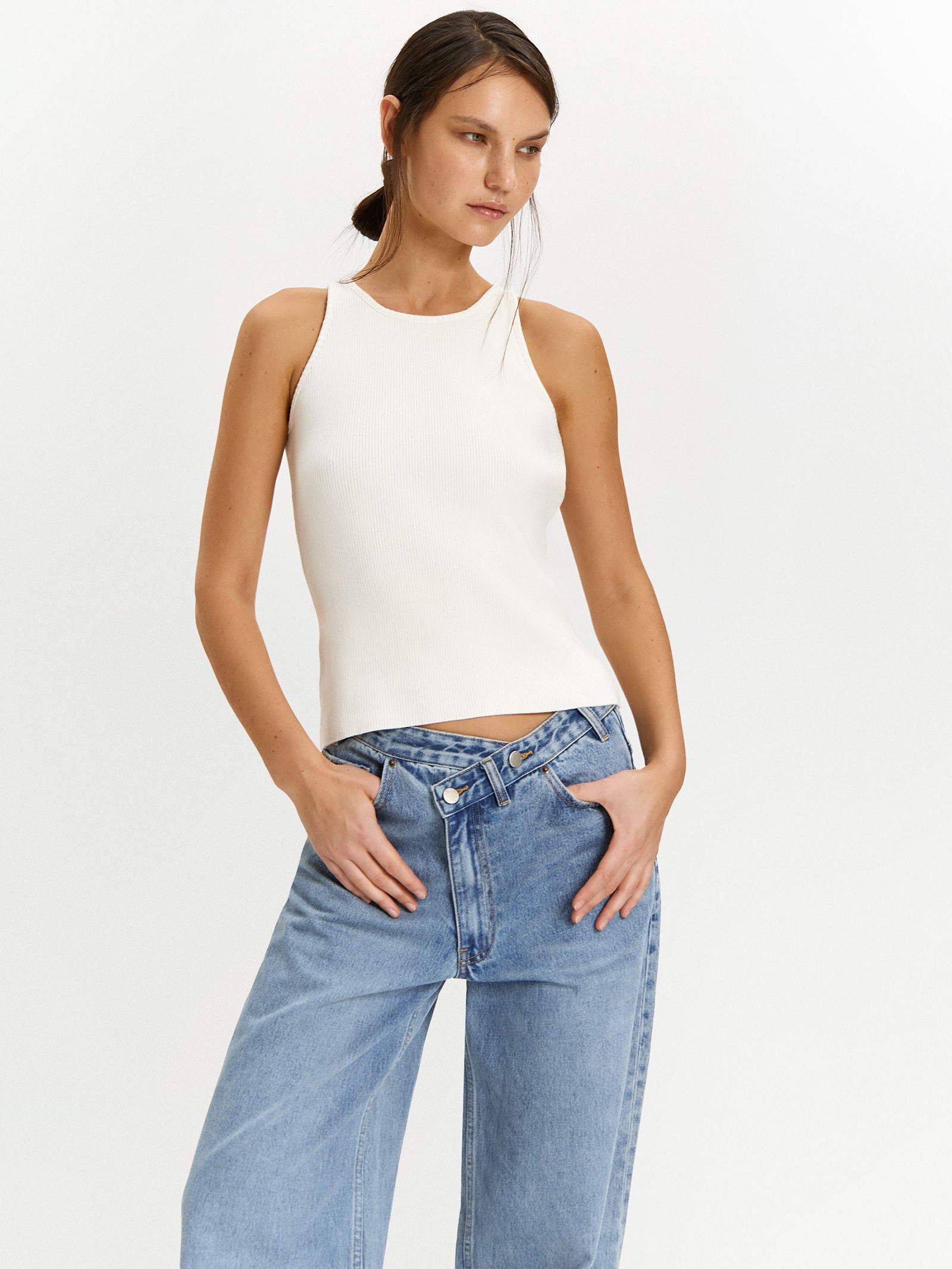 Трикотажный топ