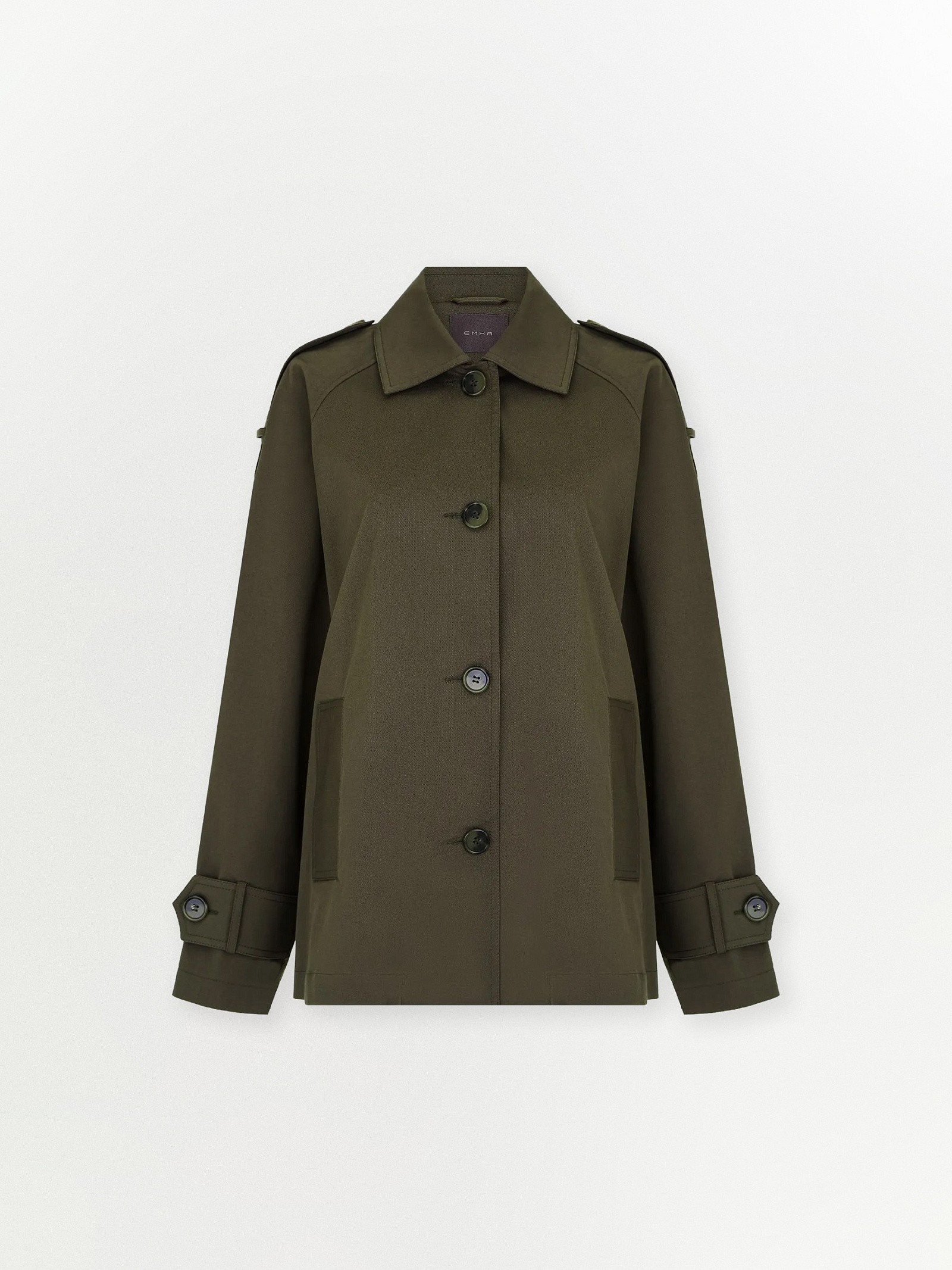 Плащ из хлопка