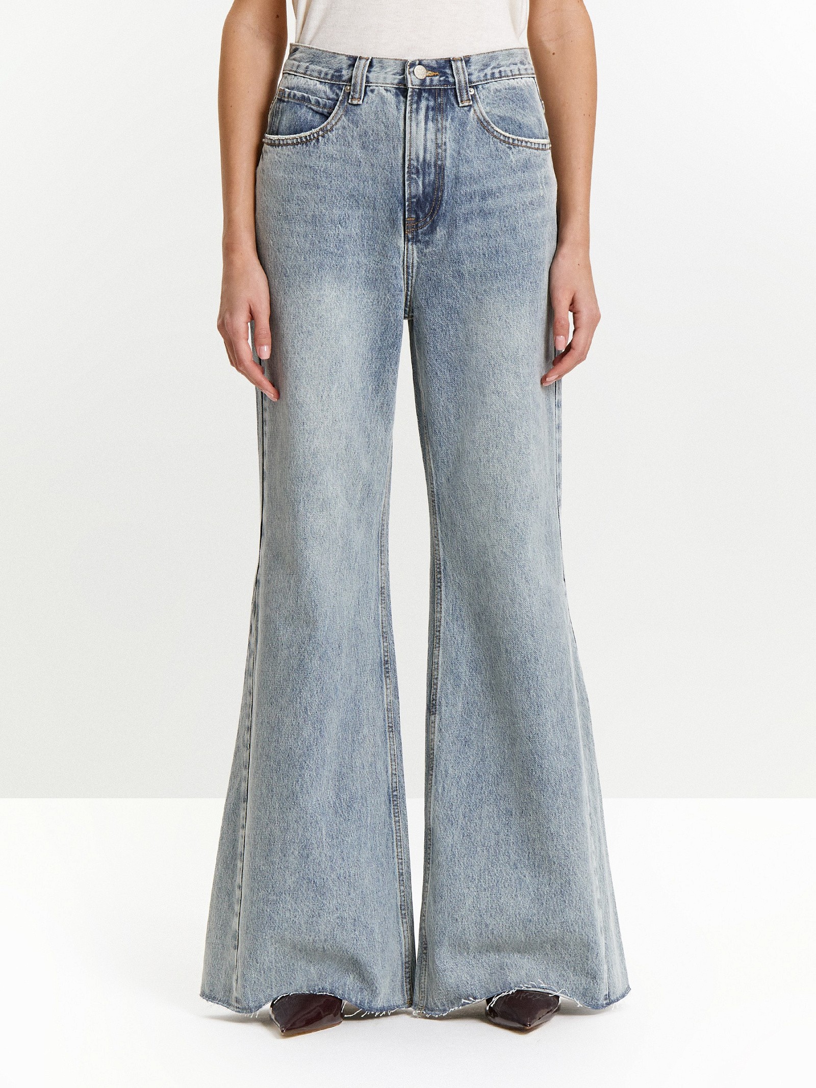 Джинсы Flare Leg 492