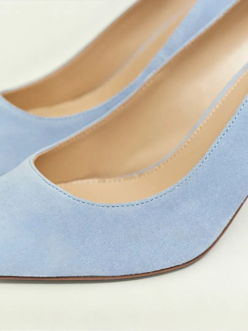 Туфли-лодочки из 100% замши